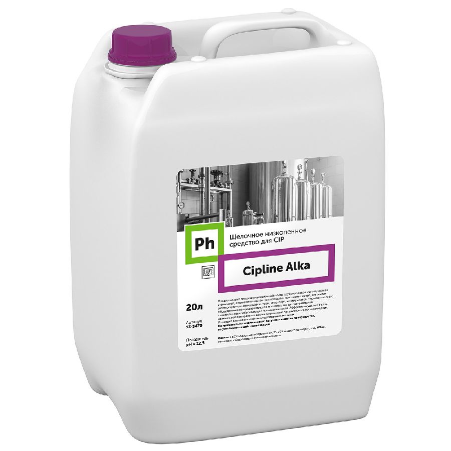 Cipline Alka Щелочное низкопенное средство для CIP card thumb