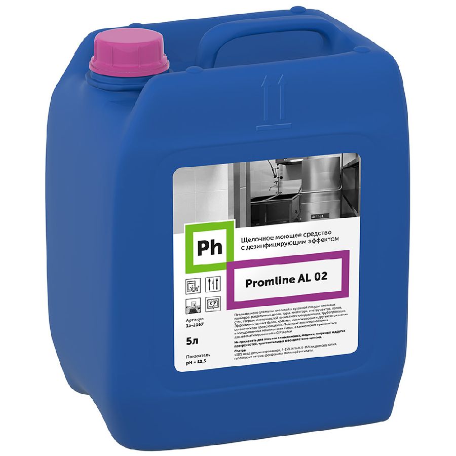 Promline AL 02 Щелочное моющее средство с дезинфицирующим эффектом card thumb